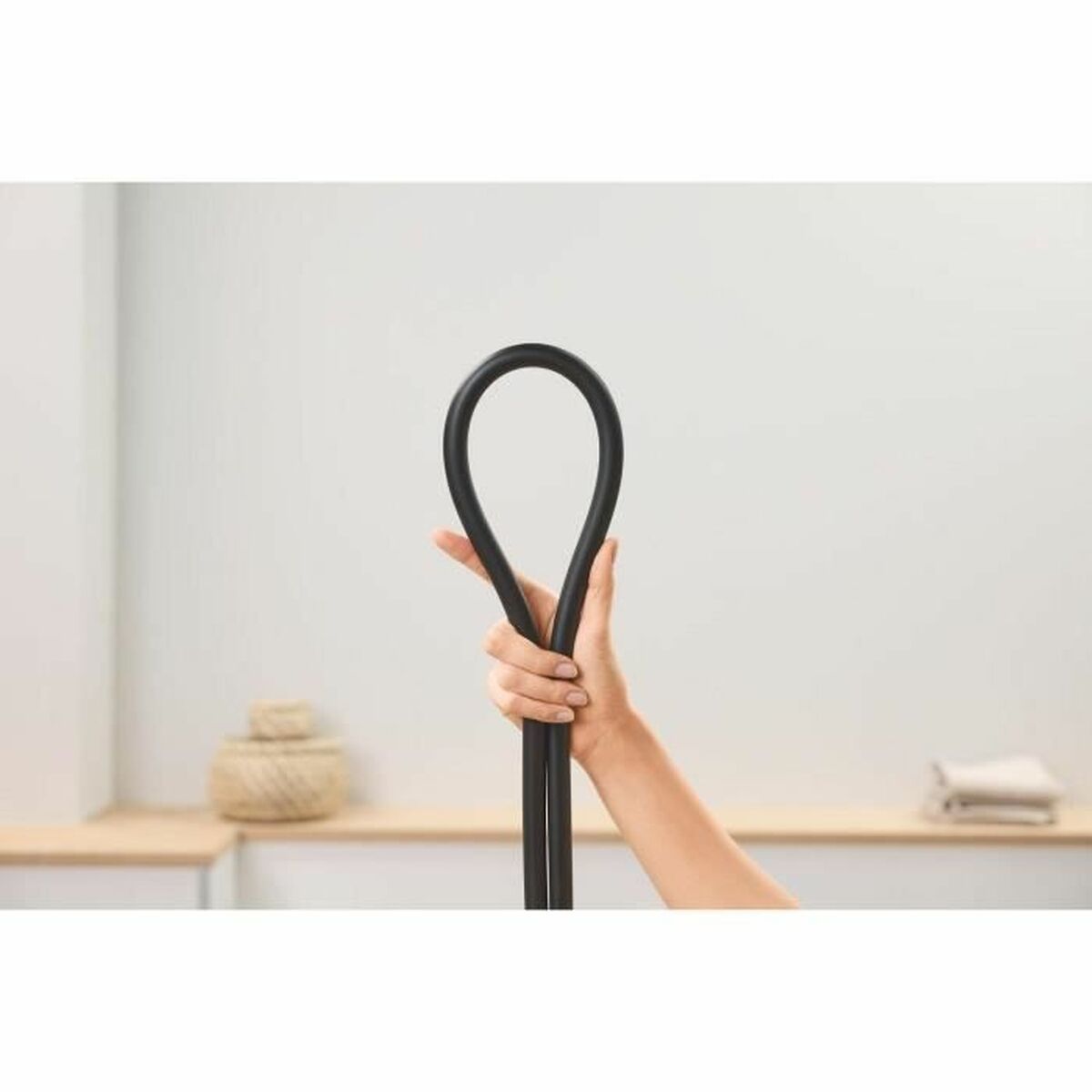 Tuyau de douche Grohe Noir Noir mat Plastique